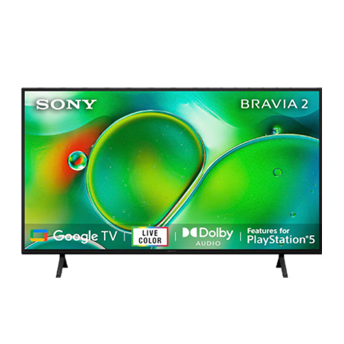 Sony 139 cm (55 inches) BRAVIA 2 4K Ultra HD Smart LED Google TV K-55S25 (Black)