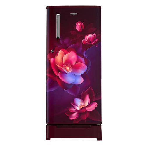 Whirlpool 192 Litre Direct Cool Single Door 2 Star Refrigerator 73215 (Maroon)