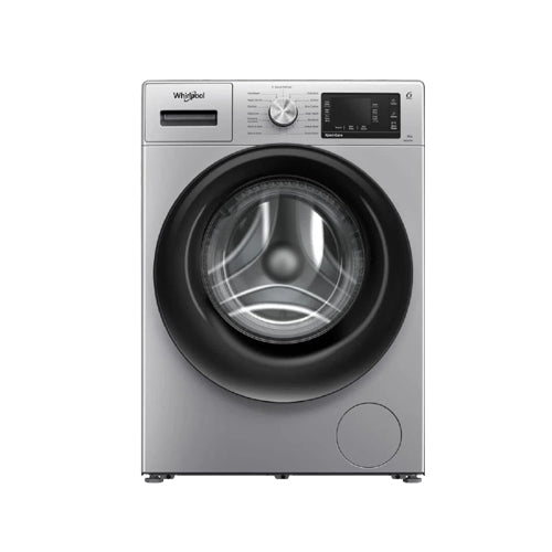 Whirlpool 8 kg Fully Automatic Front Load Washing Machine with In-built Heater Black  (XO8014BYS)