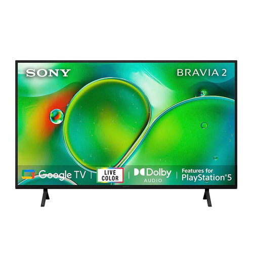 Sony Bravia II 43 inch (108cm) 4k Ultra HD Smart LED Google TV with High Dynamic Contrast Enhancer, Chromecast Built In, K43S20