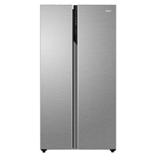 Haier 630 L Double Door Side By Side Refrigerator Appliances, Expert Inverter Technology (HRS-682SS, Shiny Steel