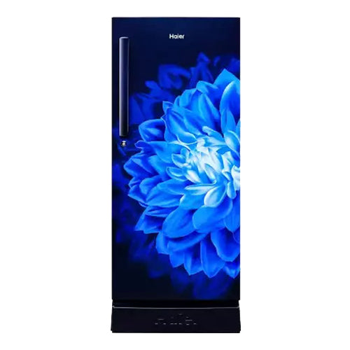 Haier 215 L, 3 Star, Marine Dahelia Finish Direct Cool Single Door Refrigerator with Base Drawer