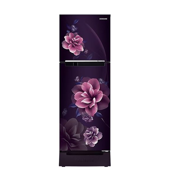 Samsung | 236 L | 2 Star | Base Stand Drawer | Double Door Refrigerator | RT28C3122CR | Camellia Purple