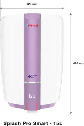 Venus 15 L Storage Water Geyser 015SX ( Tuscan Gold, PURPLE HAZE, GRAPHITE SILVER)