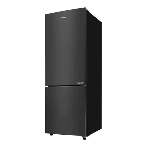 Haier 237 Litres, Frost Free Bottom Mount Refrigerator (HRB-2872BGB-P) Black