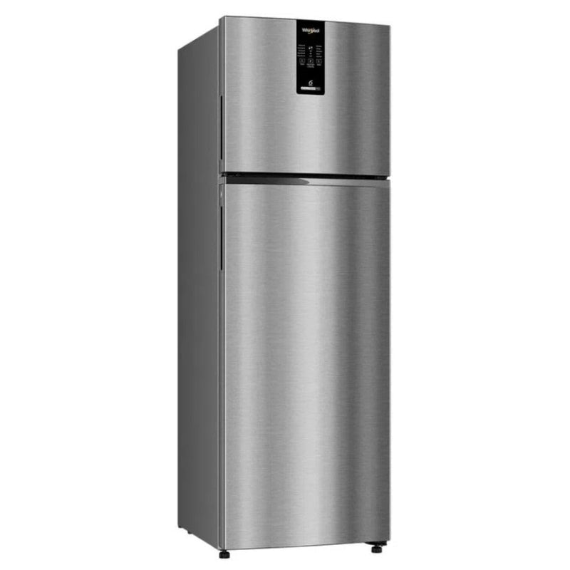 Whirlpool Intellifresh Pro 235L 2 Star Convertible Frost Free Double-Door Refrigerator (IFPRO INV CNV 278 ILLUSIA STEEL(2S)-TL