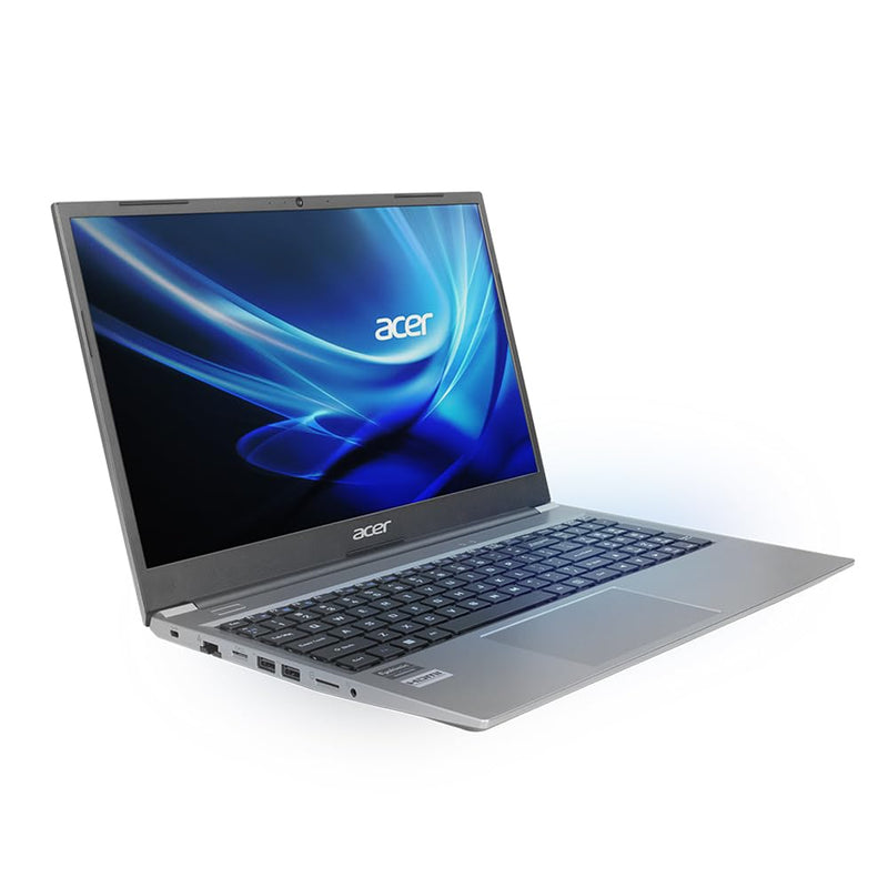 Acer Aspire Lite 12th Gen Intel Core i3-1215U Premium Metal Laptop (8GB RAM/512GB SSD/Windows 11 Home) AL15-52, 39.62cm (15.6") Full HD Display, Metal Body, Steel Gray, 1.59 Kg