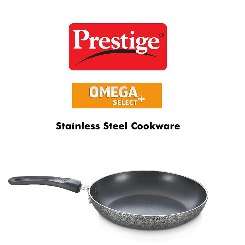 Prestige Omega Select Plus 18cm Non-Stick Fry Pan|Scratch and Abrasion Resistant|3 Layer Coating