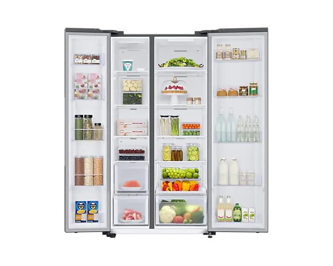 SAMSUNG 653L Smart Conversion Side By Side Refrigerators RS76CG80X0S9
