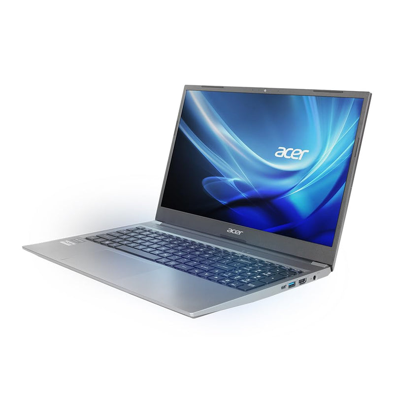 Acer Aspire Lite 12th Gen Intel Core i3-1215U Premium Metal Laptop (8GB RAM/512GB SSD/Windows 11 Home) AL15-52, 39.62cm (15.6") Full HD Display, Metal Body, Steel Gray, 1.59 Kg