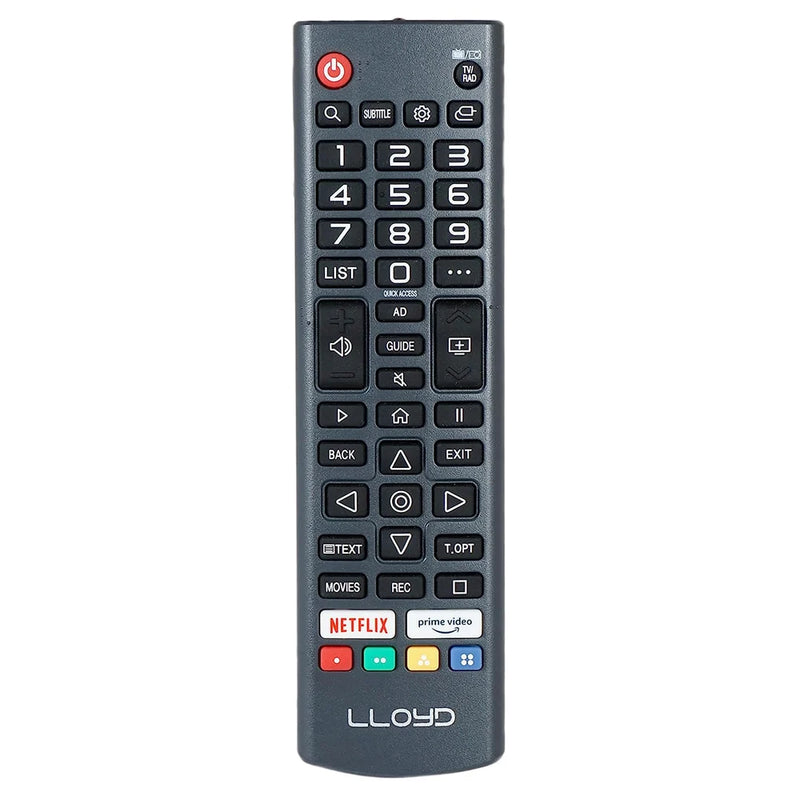Lloyd 32HS550F 80cm (32 Inches) HD Ready Smart Web OS LED TV (Black)