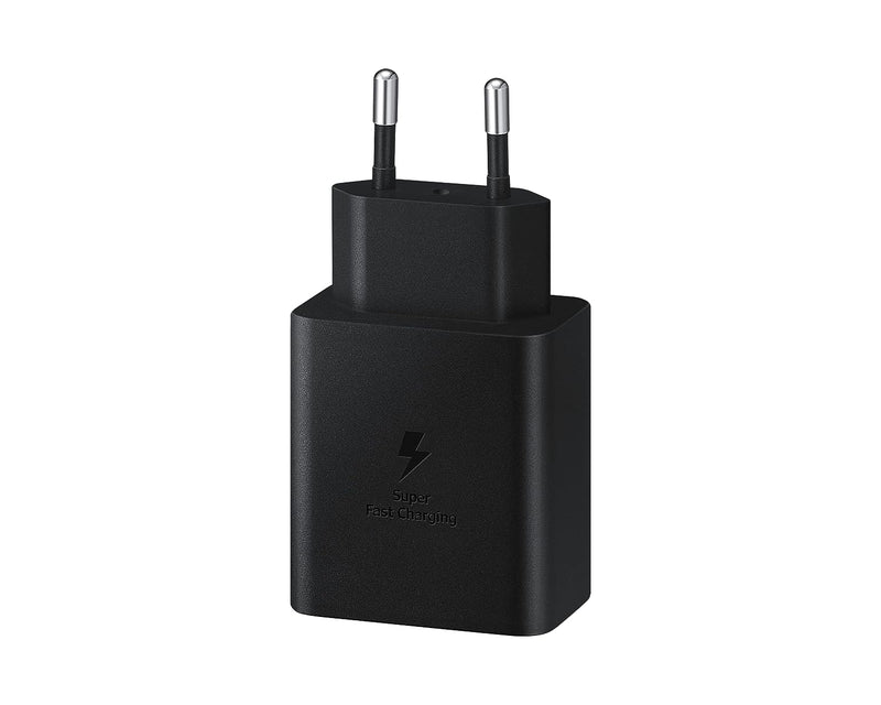 Samsung Original 45W Power Adapter with Type C to C Cable, Compatible with Smartphone, Black