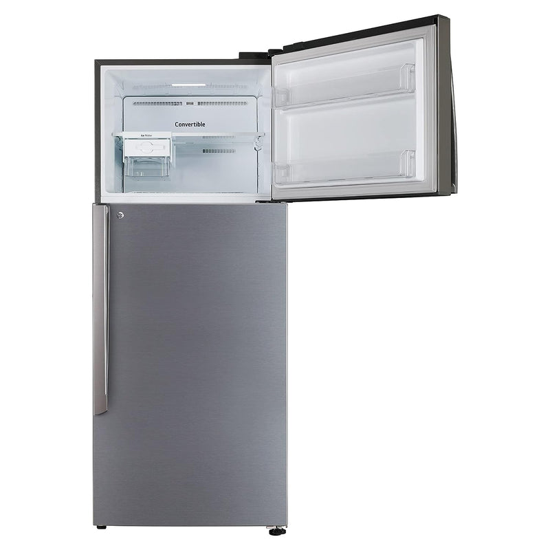 LG 446 L 1 Star Frost-Free Smart Inverter Double Door Refrigerator (GL-T502APZR, Shiny Steel, Convertible & Door Cooling+)