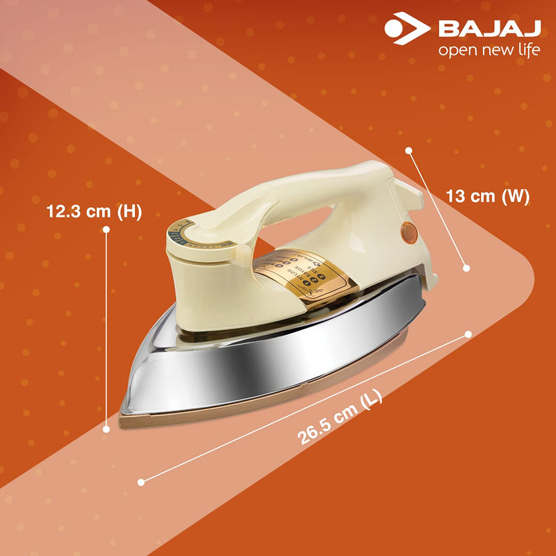 BAJAJ Majesty DHX9 1000 W Dry Iron  (ivory)