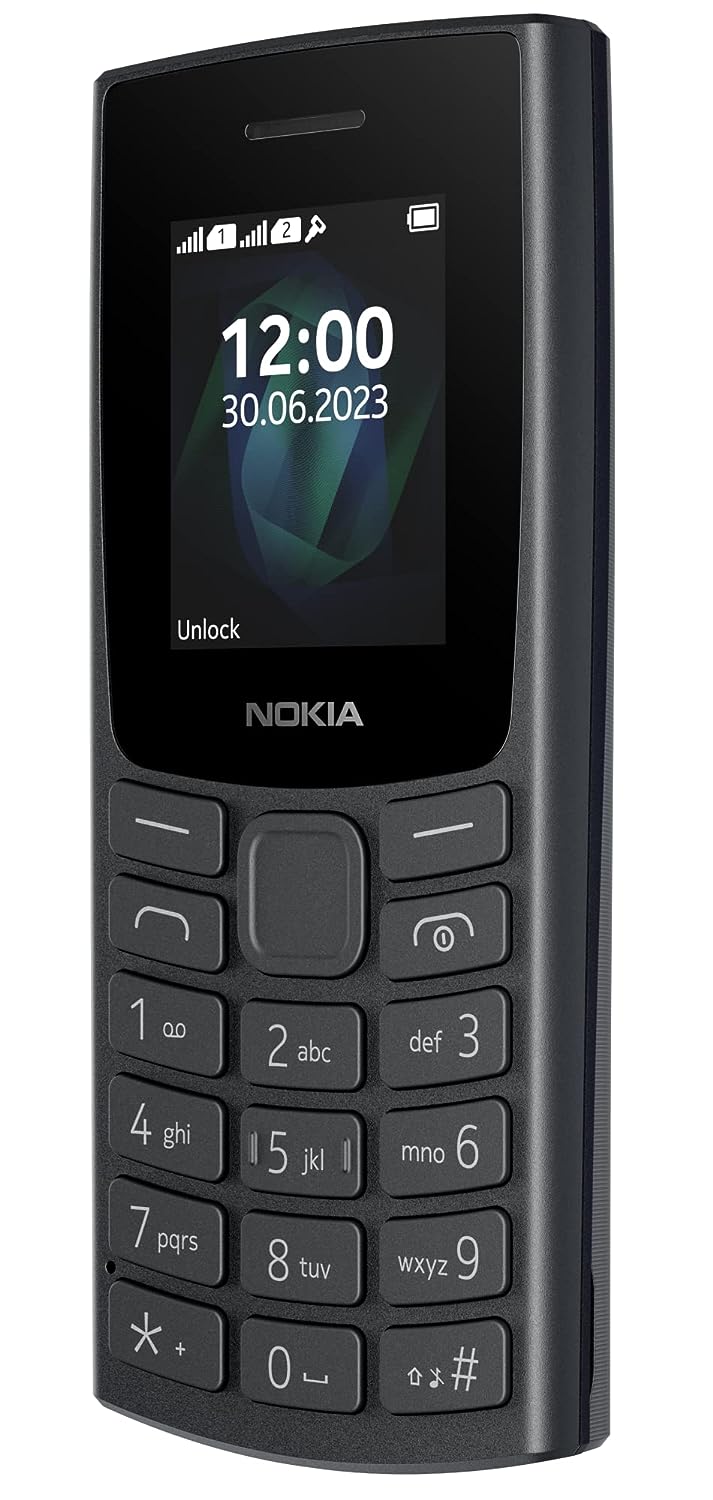 Nokia All-New 105 Single Sim Keypad Phone with Built-in UPI Payments, Long-Lasting Battery, Wireless FM Radio