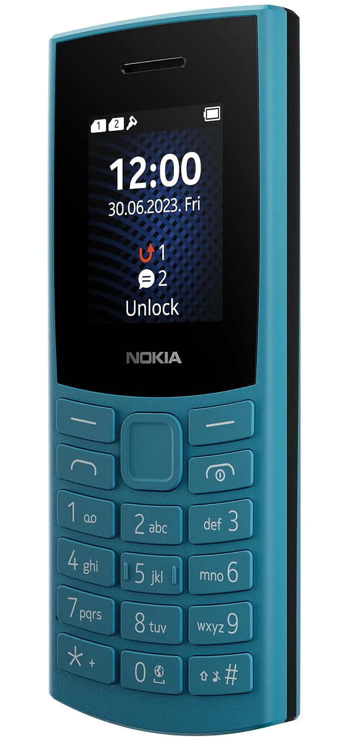 Nokia 106 4G Keypad Phone with 4G, Built-in UPI Payments App, Long-Lasting Battery, Wireless FM Radio & MP3 Player, and MicroSD Card Slot