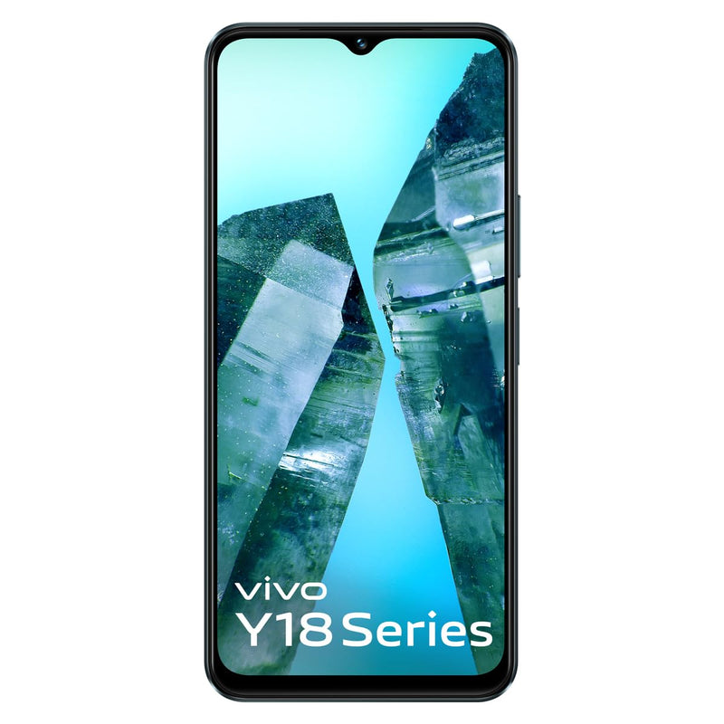 vivo Y18e (Space Black, 4GB RAM, 64GB Storage)