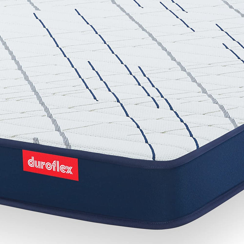 Duroflex Edge Dual Comfort 5 Inch Queen Size Foam Mattress (78 X 60 X 5 inches)