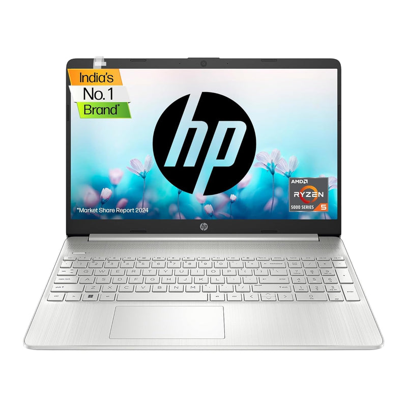 HP Laptop 15s, AMD Ryzen™ 5 5500U, 15.6-inch (39.6 cm), FHD, 8GB DDR4, 512GB SSD, AMD Radeon Graphics, Thin & Light