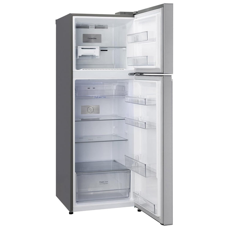 LG 340 L 2 Star Frost-Free Smart Inverter Double Door Refrigerator (GL-S342SPZY, Shiny Steel, Convertible & Multi Air Flow)