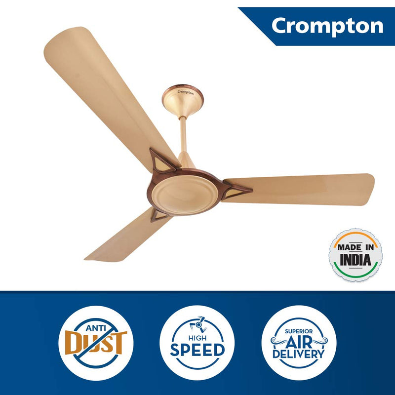 Crompton Avancer Prime 1200 mm (48 inch) Decorative Ceiling Fan with Anti Dust Technology