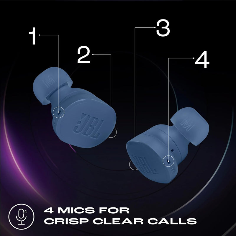 JBL Tune Buds in Ear Wireless TWS Earbuds with Mic, ANC Earbuds, Customized Extra Bass with Headphones App