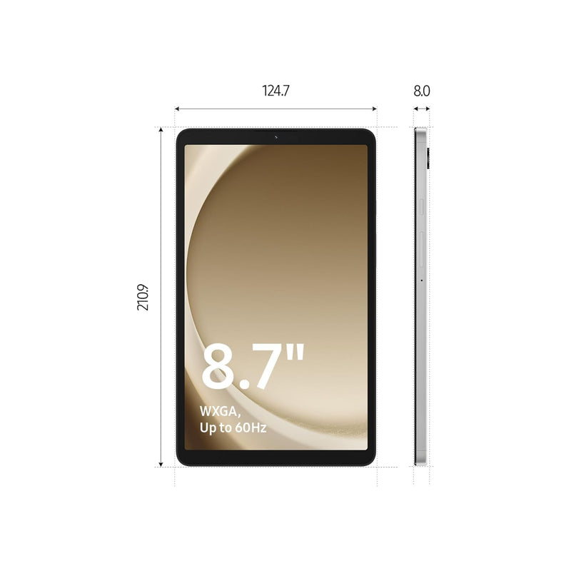 Samsung Galaxy Tab A9 22.10 cm (8.7 inch) Display, RAM 4 GB, ROM 64 GB Expandable, Wi-Fi Tablet, Gray
