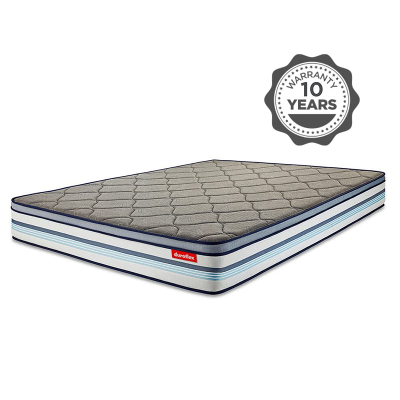 duroflex Balance Plus Orthopedic Memory Foam Queen Size Euro-top Mattress (78 X 60 X 6+2 inch)