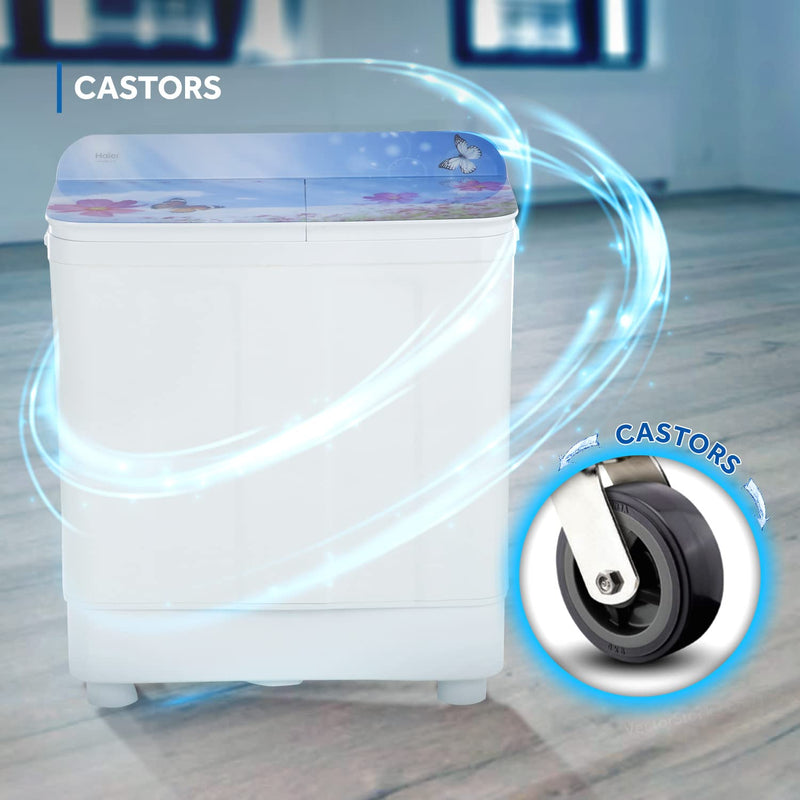 Haier 9.5 Kg Semi-Automatic Top Loading Washing Machine