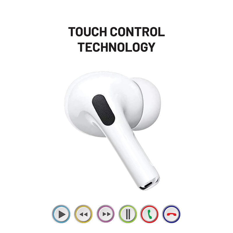 iBall Earwear Buddy TWS Earbuds with Bluetooth 5.0, True Wireless Headset, Smooth Touch Control