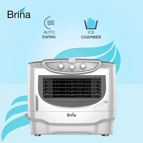 Havells Brina Plus 50 Litres Window Air Cooler with Humidity Control, Auto Drain and Dust Filter