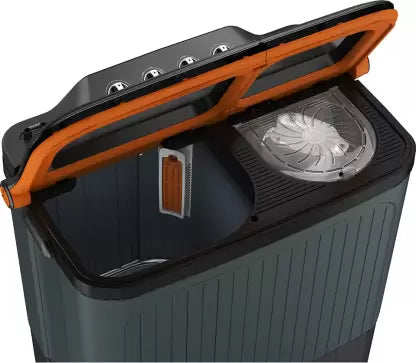 Lloyd by Havells 7.5 kg Semi Automatic Top Load Washing Machine Black, Orange  (GLWMS75AVGEL)
