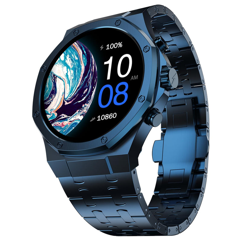 Fire-Boltt Royale Luxury Stainless Steel Smart Watch 1.43” AMOLED Display, Always On Display