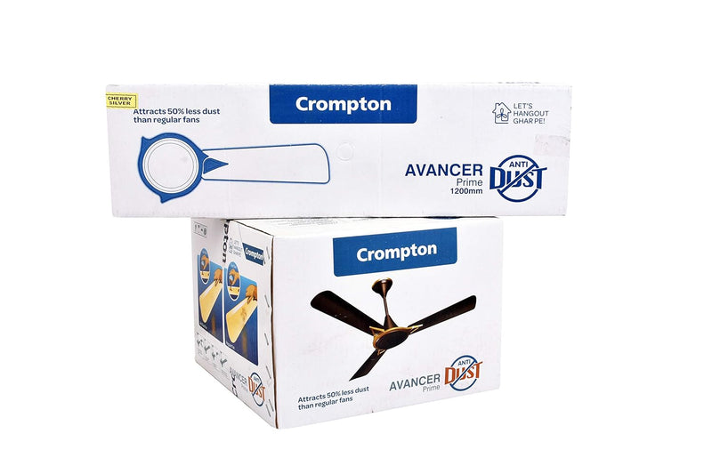 Crompton Avancer Prime 1200 mm (48 inch) Decorative Ceiling Fan with Anti Dust Technology