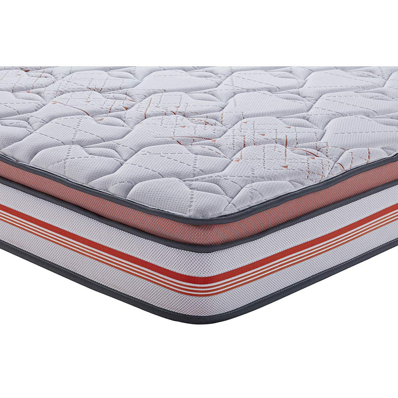 Duroflex Velocity - Anti Stress Fabric 6 Inch Queen Size Spring Mattress (78x60x6)