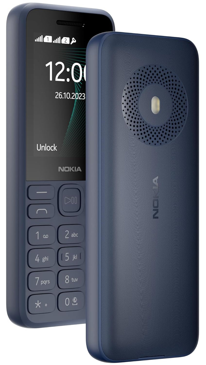 Nokia 130 Music | Built-in Powerful Loud Speaker with Music Player and Wireless FM Radio | Dedicated Music Buttons | Big 2.4” Display