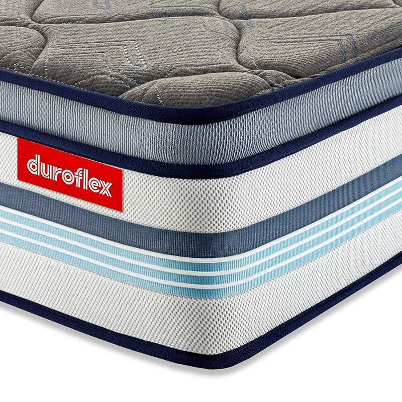 duroflex Balance Plus Orthopedic Memory Foam Queen Size Euro-top Mattress (78 X 60 X 6+2 inch)