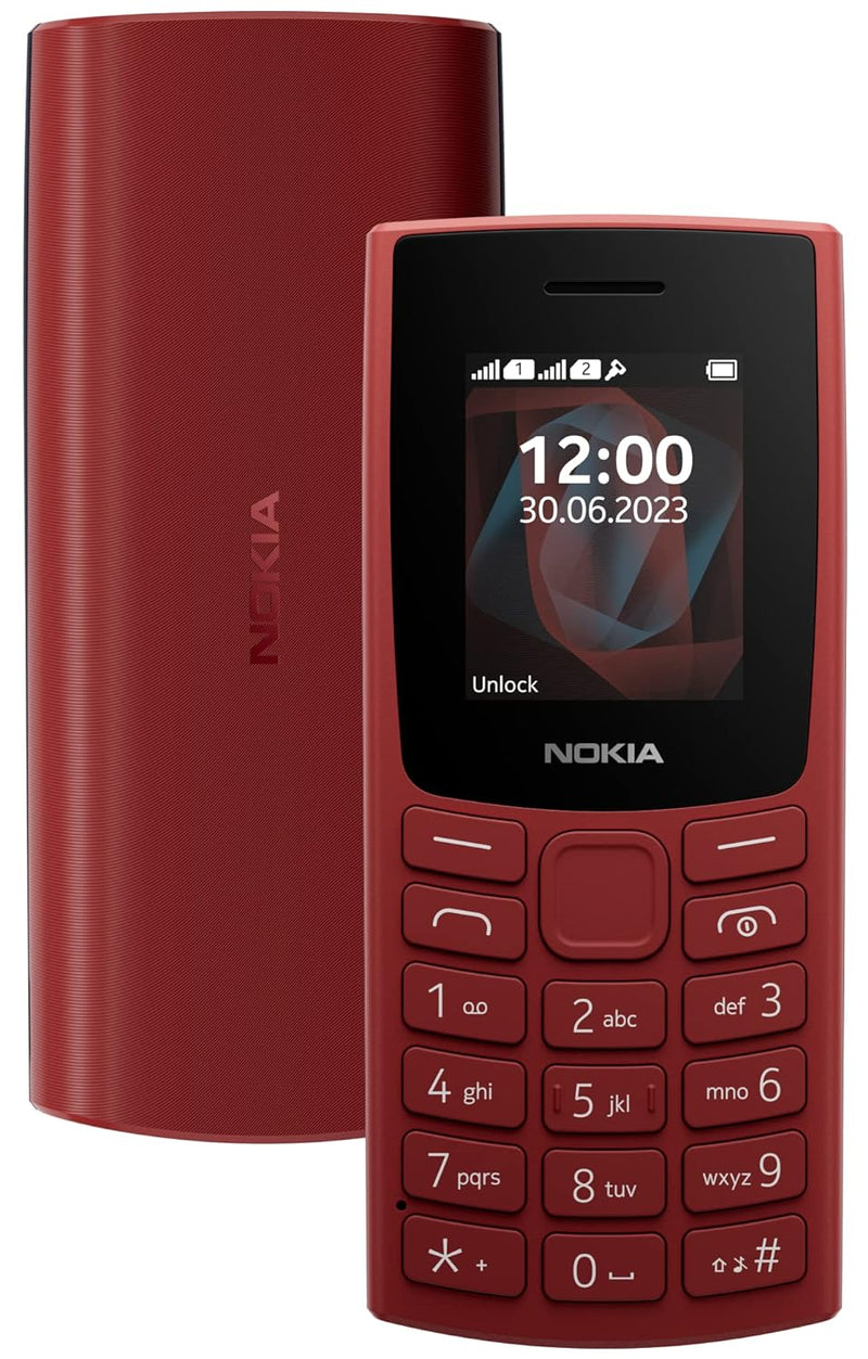 Nokia All-New 105 Single Sim Keypad Phone with Built-in UPI Payments, Long-Lasting Battery, Wireless FM Radio