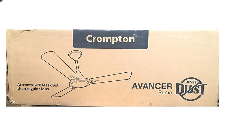 Crompton Avancer Prime 1200 mm (48 inch) Decorative Ceiling Fan with Anti Dust Technology