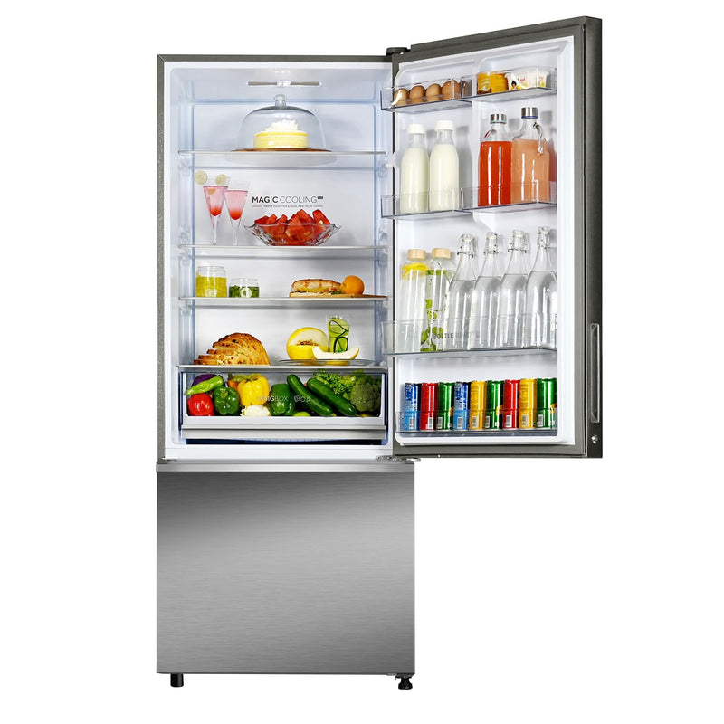 Haier 445L 2 Star Frost Free Double Door Bottom Mount Refrigerator (2023 Model, HRB-4952BIS-P