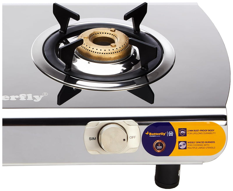Butterfly Magnum Stainless Steel Lpg Stove, 2B