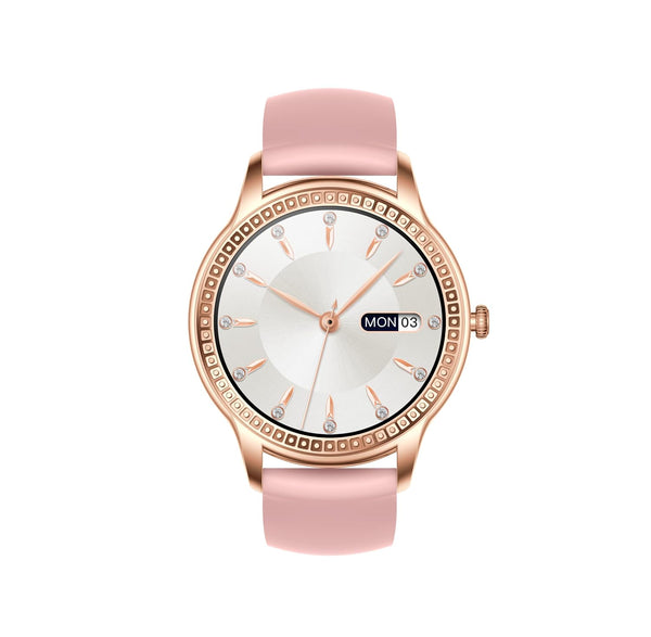 HAPIPOLA Floral Exclusive Smartwatch for Women with Advance Bluetooth Calling, 1.32" Amoled Display