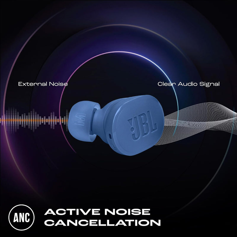 JBL Tune Buds in Ear Wireless TWS Earbuds with Mic, ANC Earbuds, Customized Extra Bass with Headphones App