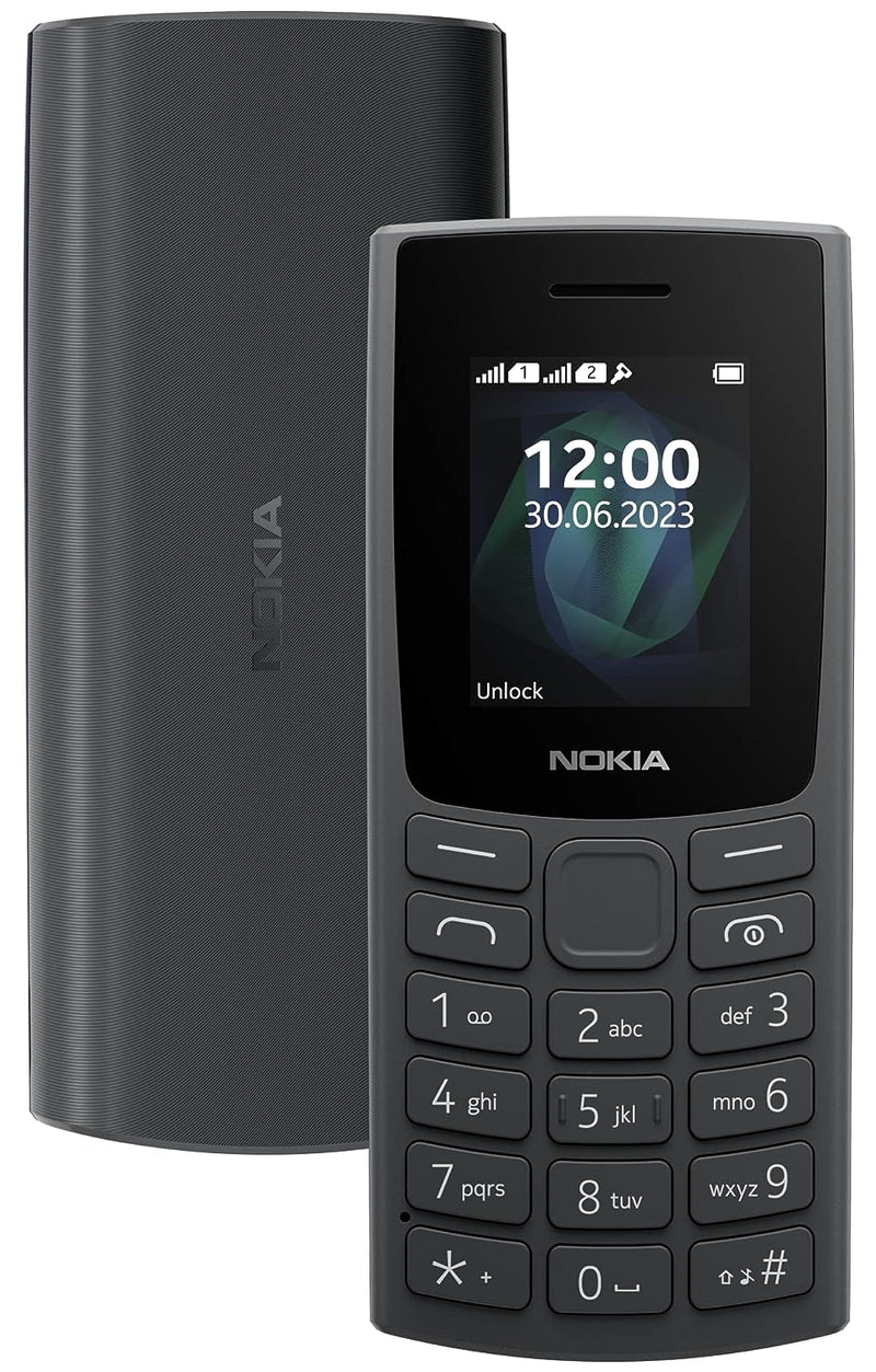 Nokia All-New 105 Single Sim Keypad Phone with Built-in UPI Payments, Long-Lasting Battery, Wireless FM Radio