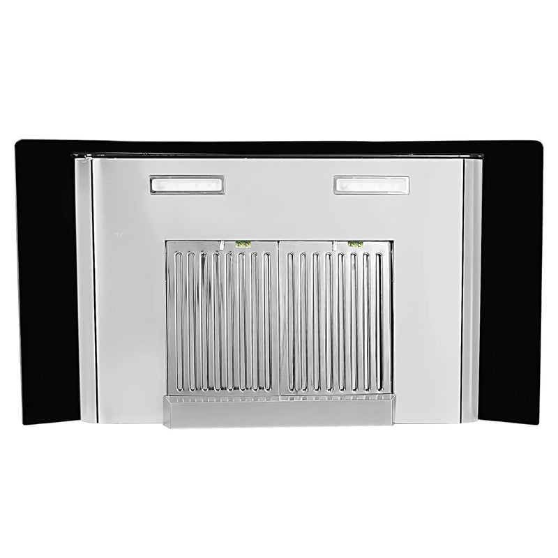 FABER Hood Ellora 3D IN HC SC FL BK 60 Wall Mounted Chimney ( Black )