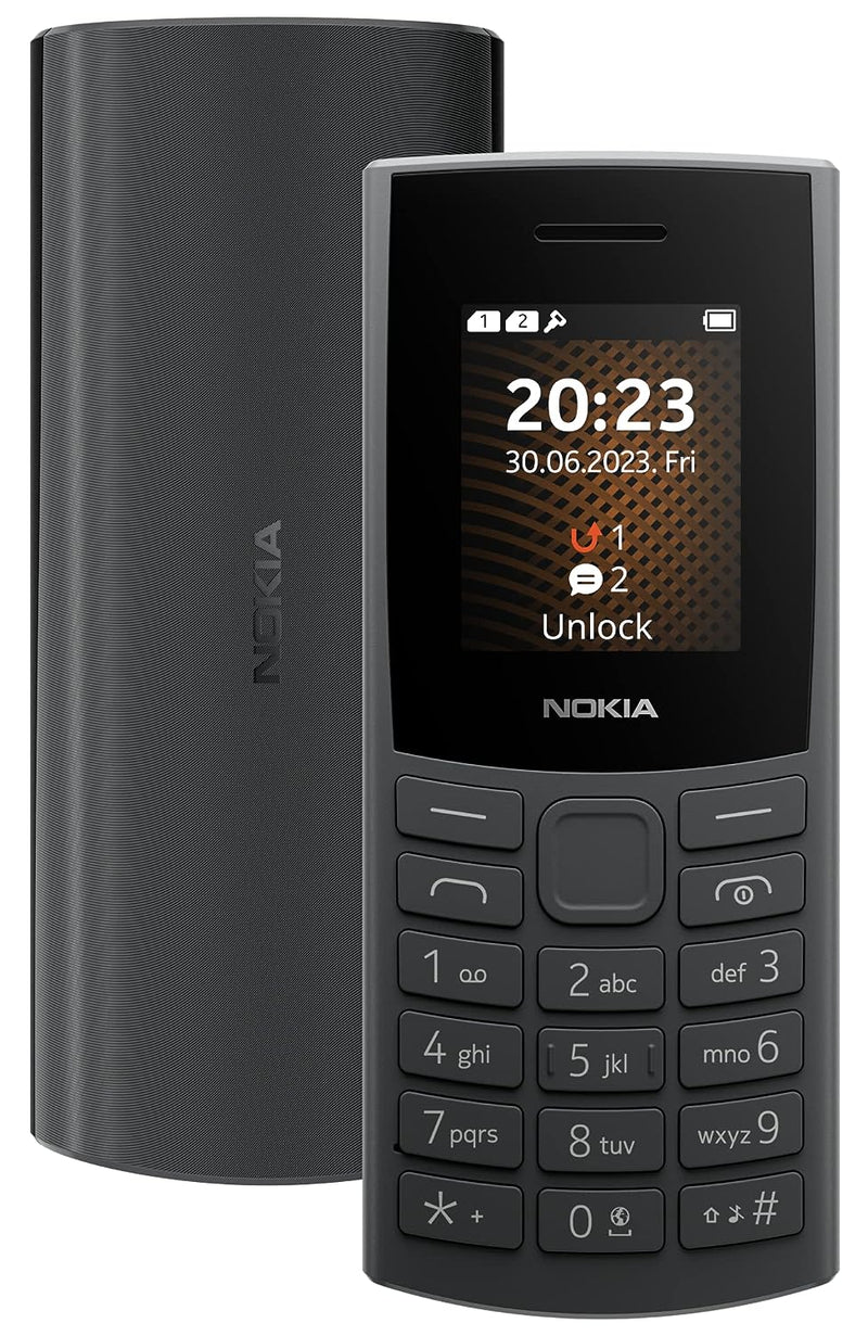 Nokia 106 4G Keypad Phone with 4G, Built-in UPI Payments App, Long-Lasting Battery, Wireless FM Radio & MP3 Player, and MicroSD Card Slot