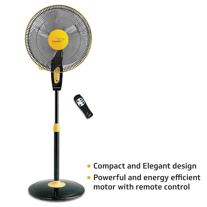 V-Guard Finesta RW Neo Remote 400mm Pedestal Fan