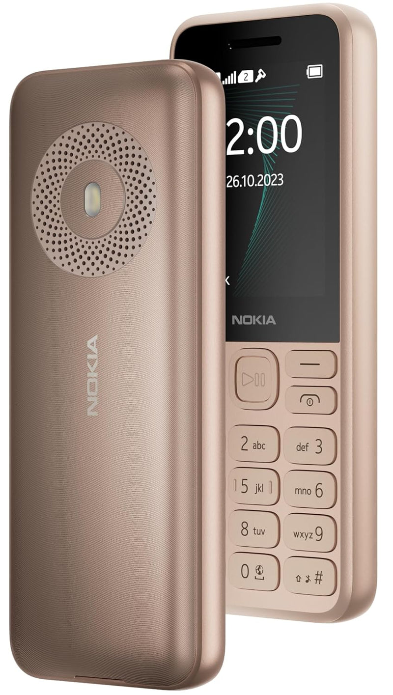 Nokia 130 Music | Built-in Powerful Loud Speaker with Music Player and Wireless FM Radio | Dedicated Music Buttons | Big 2.4” Display