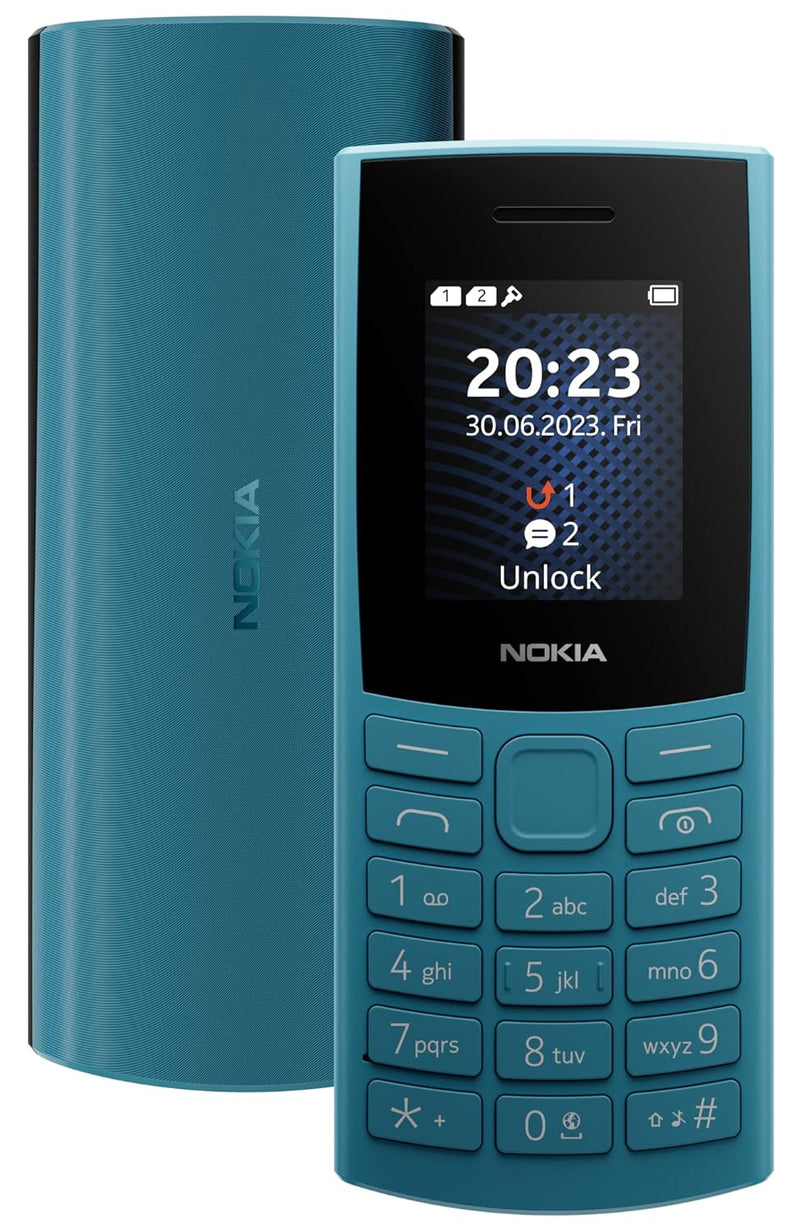 Nokia 106 4G Keypad Phone with 4G, Built-in UPI Payments App, Long-Lasting Battery, Wireless FM Radio & MP3 Player, and MicroSD Card Slot