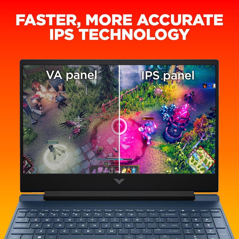 HP Victus Gaming Laptop, 13th Gen Intel Core i5-13420H, 4GB RTX 2050 GPU, 15.6-inch